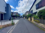 前面道路を含む現地写真
