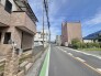 前面道路を含む現地写真
