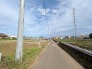 3号地 幅員の狭い道ですが、車通りの少ない住宅街に立地してます。
