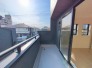 らくらくお洗濯を助ける広いバルコニー。
