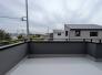 らくらくお洗濯を助ける広いバルコニー。
