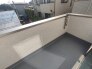 らくらくお洗濯を助ける広いバルコニー。
