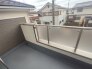南向きバルコニーでお洗濯ものはいつもカラッと乾きます。
