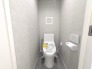 新しくお住まいになる方のことを考えて、トイレも新品に交換しました。

