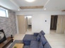 アクセントクロスが際立つＬＤＫ空間。
