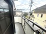 南向きバルコニーでお洗濯ものはいつもカラッと乾きます。
