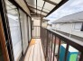 南向きバルコニーでお洗濯ものはいつもカラッと乾きます。
