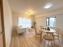 リビングは家具の配置も思いのまま。自由度が高い設計です。

