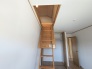 増え続ける荷物も小屋裏収納（グルニエ）が強い味方に。
