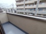 南向きバルコニーでお洗濯ものはいつもカラッと乾きます。
