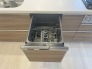 省エネ ・ 衛生的な食器洗乾燥機付。

