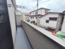 南向きバルコニーでお洗濯ものはいつもカラッと乾きます。
