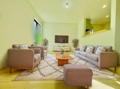 CGで家具を配置しております。家具配置のイメージにご覧ください。