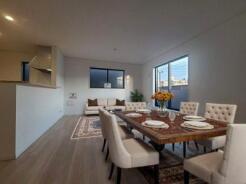 CGで家具を配置しております。家具配置のイメージにご覧ください。