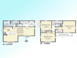 2号棟 現況と図面が異なる場合は、現況を優先とさせていただきます。