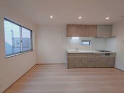 1号棟 家族団らんの時間も増えそうなくつろぎのLDK。