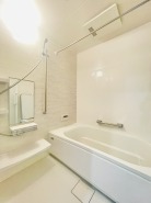 浴室暖房付で冬のシャワーも快適です!