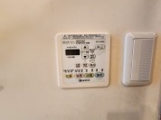 【浴室乾燥機操作パネル】