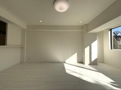 柔らかな光が、空間に穏やかな陰影を描き出す。