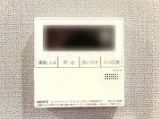 【給湯器操作パネル】