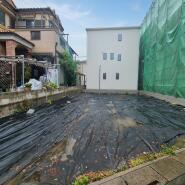 間口ゆったり。駐車が苦手な方でも一度ご確認ください。