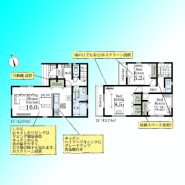 現況と図面が異なる場合は、現況を優先とさせていただきます。