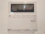 【給湯器操作パネル】