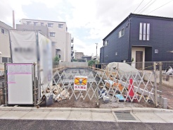 1号棟 今なら建築中の住まいをご覧いただけます。構造体の質問もお気軽に。