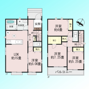 B号棟
現況と図面が異なる場合は、現況を優先とさせていただきます。