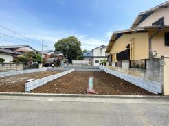 1号棟 今なら建築中の住まいをご覧いただけます。構造体の質問もお気軽に。