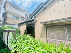 現地土地写真(現状古屋あり)