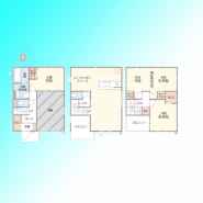 1号棟 現況と図面が異なる場合は、現況を優先とさせていただきます。