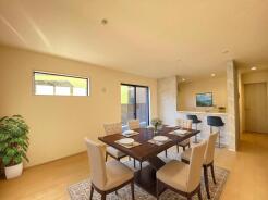 CGで家具を配置しております。家具配置のイメージにご覧ください。