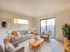 CGで家具を配置しております。家具配置のイメージにご覧ください。