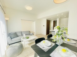 開放感と採光にこだわった広々LDK。