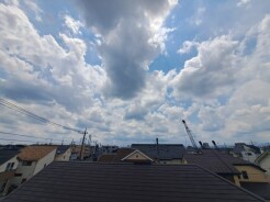 お家からの眺望です。開放感のある眺め。