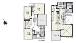 建物面積 107.65平米
建物価格 2.300万円