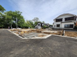 建物のモデルハウスのご見学予約もスタートしました。当日のご見学予約も大歓迎ですので、お気軽にお問合せください。