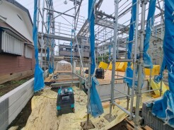 建物のモデルハウスのご見学予約もスタートしました。当日のご見学予約も大歓迎ですので、お気軽にお問合せください。