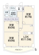 使いやすいスタンダードなプラン、無駄を少なくし有効に使えるスペースをできる限り多く設けました