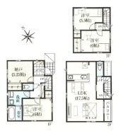 参考プラン:3SLDK、建物価格1790万円、建物面積101.02平米