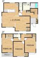 LDK20帖の広々とした間取りです