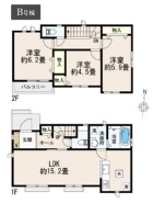 使いやすいスタンダードなプラン、無駄を少なくし有効に使えるスペースをできる限り多く設けました
