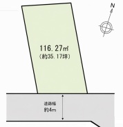 建建物解体・確定測量後のお引渡しです。
築条件なしの敷地。弊社グループ「白馬建設」にて建物プランをご提案できます。実際の陽当たりやサイズ感を現地でお確かめください。