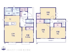 B号棟 図面と異なる場合は現況を優先