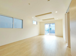 家族団らんの時間も増えそうな、くつろぎのLDK。