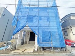 1号棟 今なら建築中の住まいをご覧いただけます。構造体の質問もお気軽に。