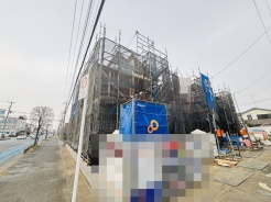 今なら建築中の住まいをご覧いただけます。構造体の質問もお気軽に。