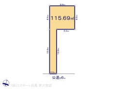 B号地 図面と異なる場合は現況を優先
