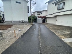 1号地 車の通りも少ない閑静な住宅地。子育てにも、第二の人生にも。